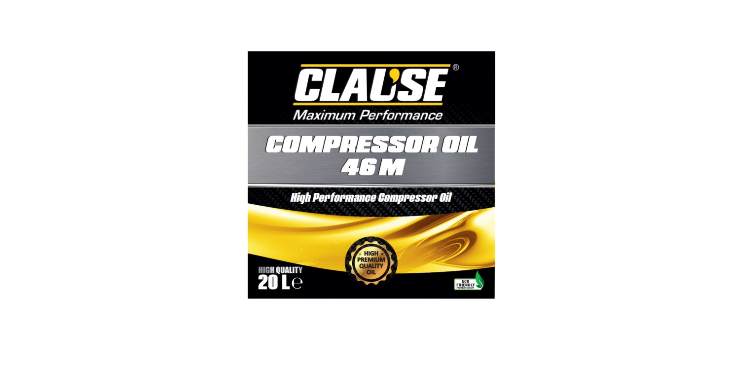 CLAUSE COMPRESSOR OIL 46 M (20 LT) MİNERAL KOMPRESÖR YAĞI