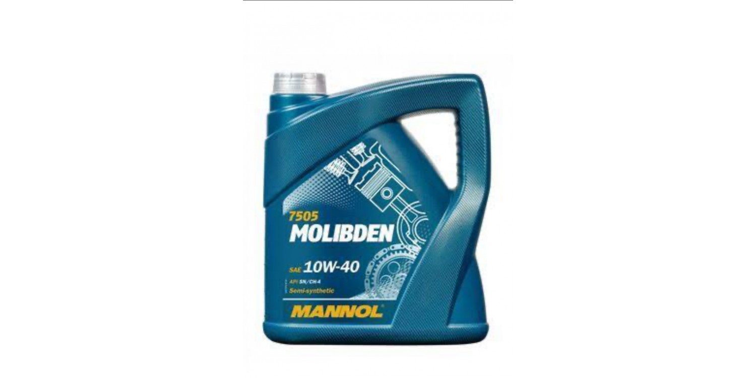 MANNOL MOLİBDEN 10W40 (4 LT) MOLİBDENLİ KAÇAK ÖNLEYİCİ MOTOR YAĞI