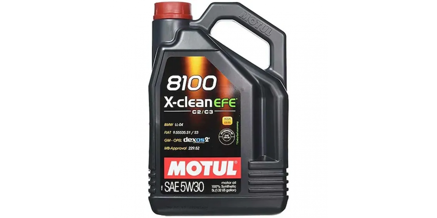 MOTUL 8100 X-CLEAN EFE 5W30 (5 LT) MOTOR YAĞI 