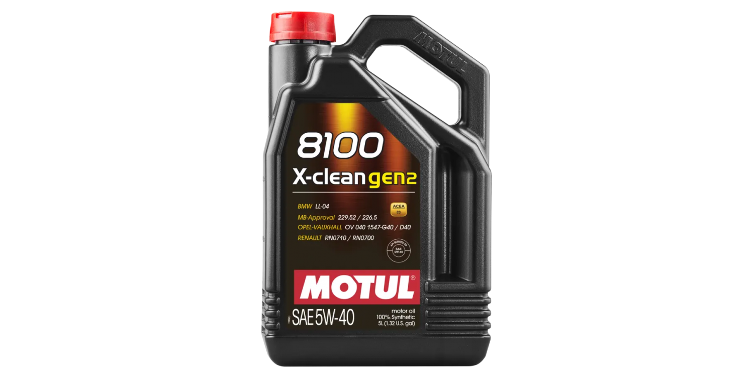 MOTUL 8100 X-CLEAN GEN2 5W40 (5 LT) MOTOR YAĞI