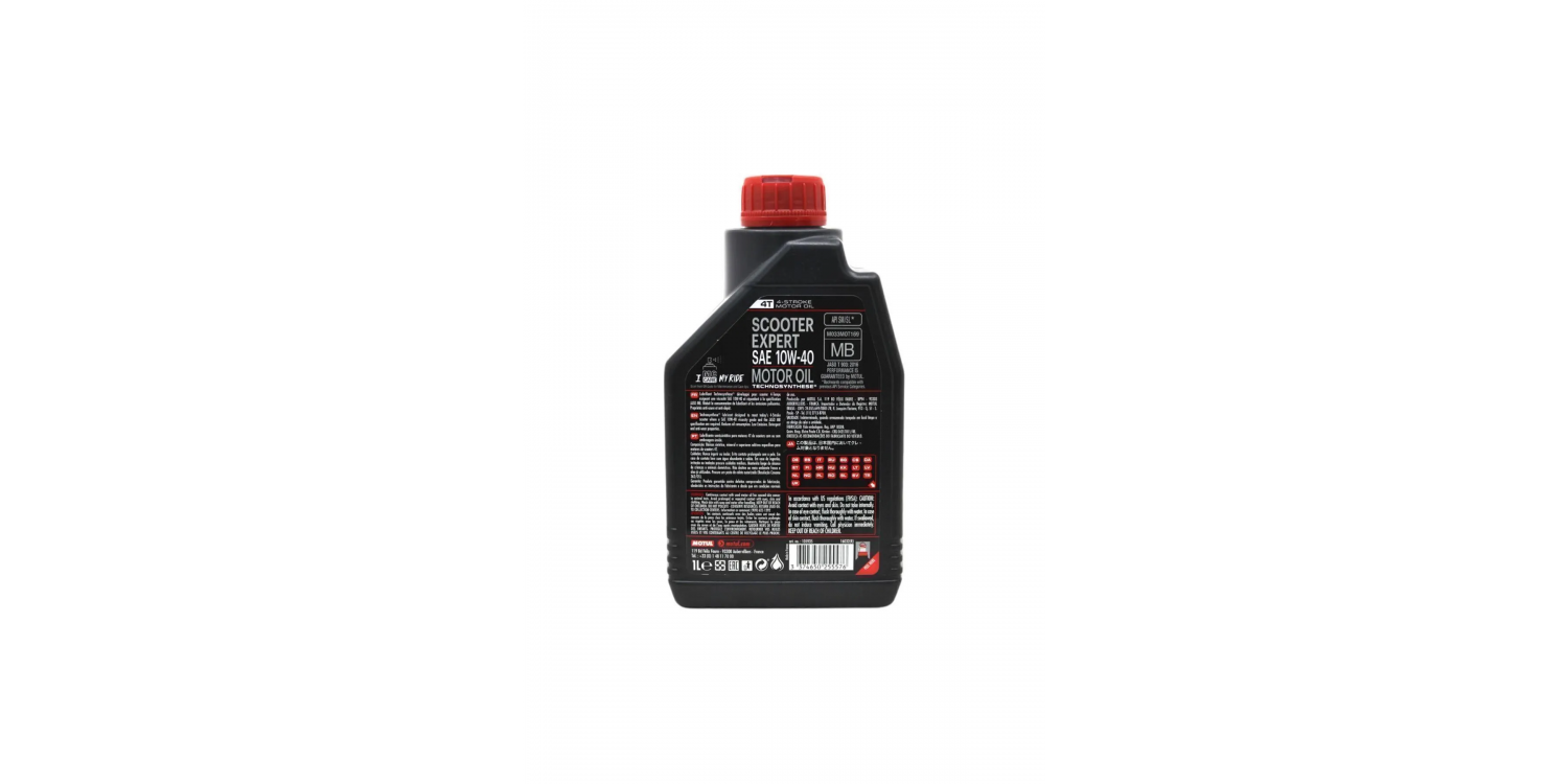 MOTUL SCOOTER EXPERT 4T 10W40 MB (1 LT) MOTOR YAĞI