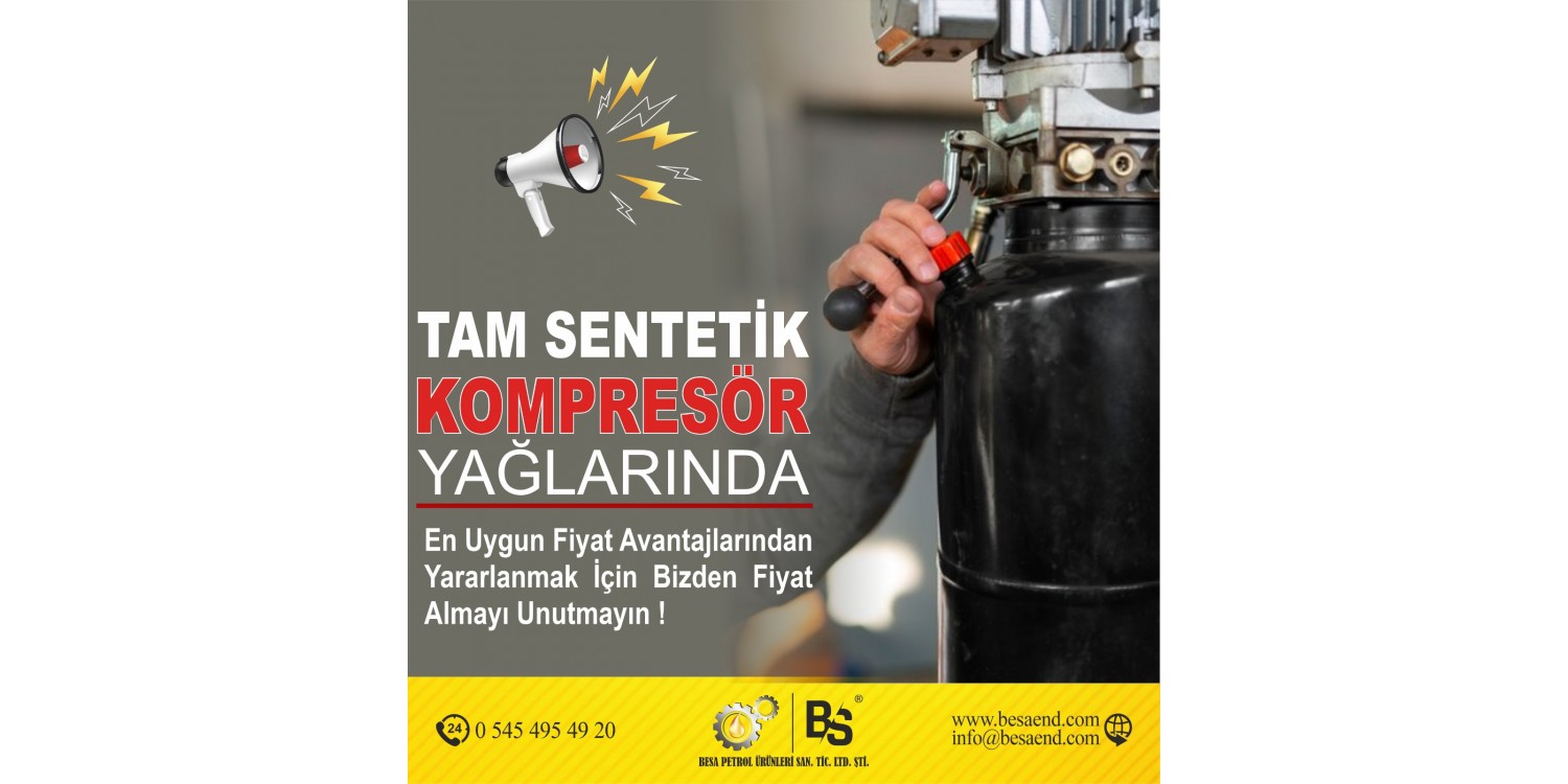 MOTUL SUPRABAR SY 46 (20 LT) SENTETİK KOMPRESÖR YAĞI