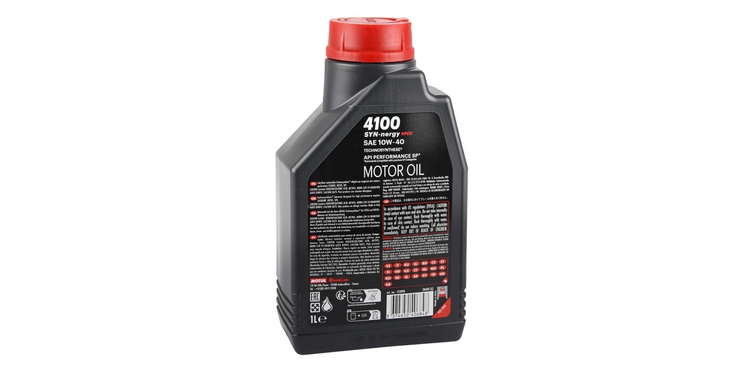 MOTUL 4100 SYN-NERGY SPEC 10W40 (1 LT) MOTOR YAĞI