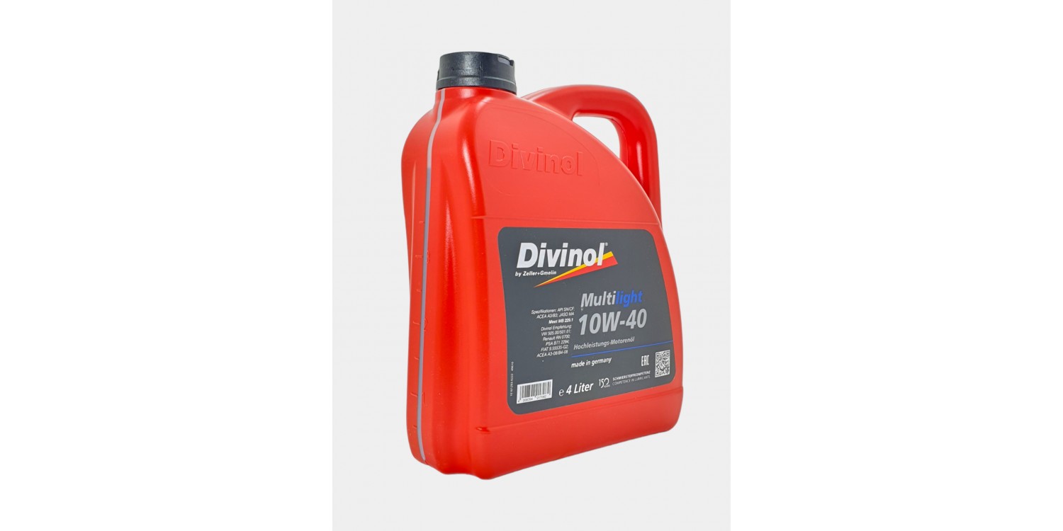 DIVINOL MULTILIGHT 10W40 (4 LT) MOTOR YAĞI