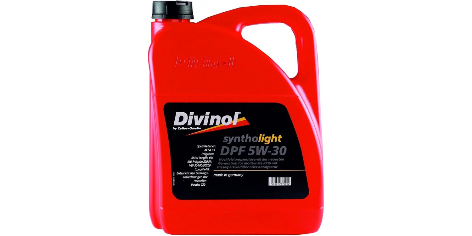 DIVINOL SYNTHOLIGHT 03 5W30 (4 LT) MOTOR YAĞI