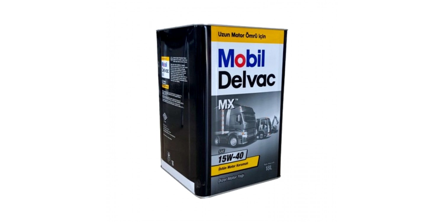 MOBİL DELVAC MX 15W-40 (18 LT) MOTOR YAĞI