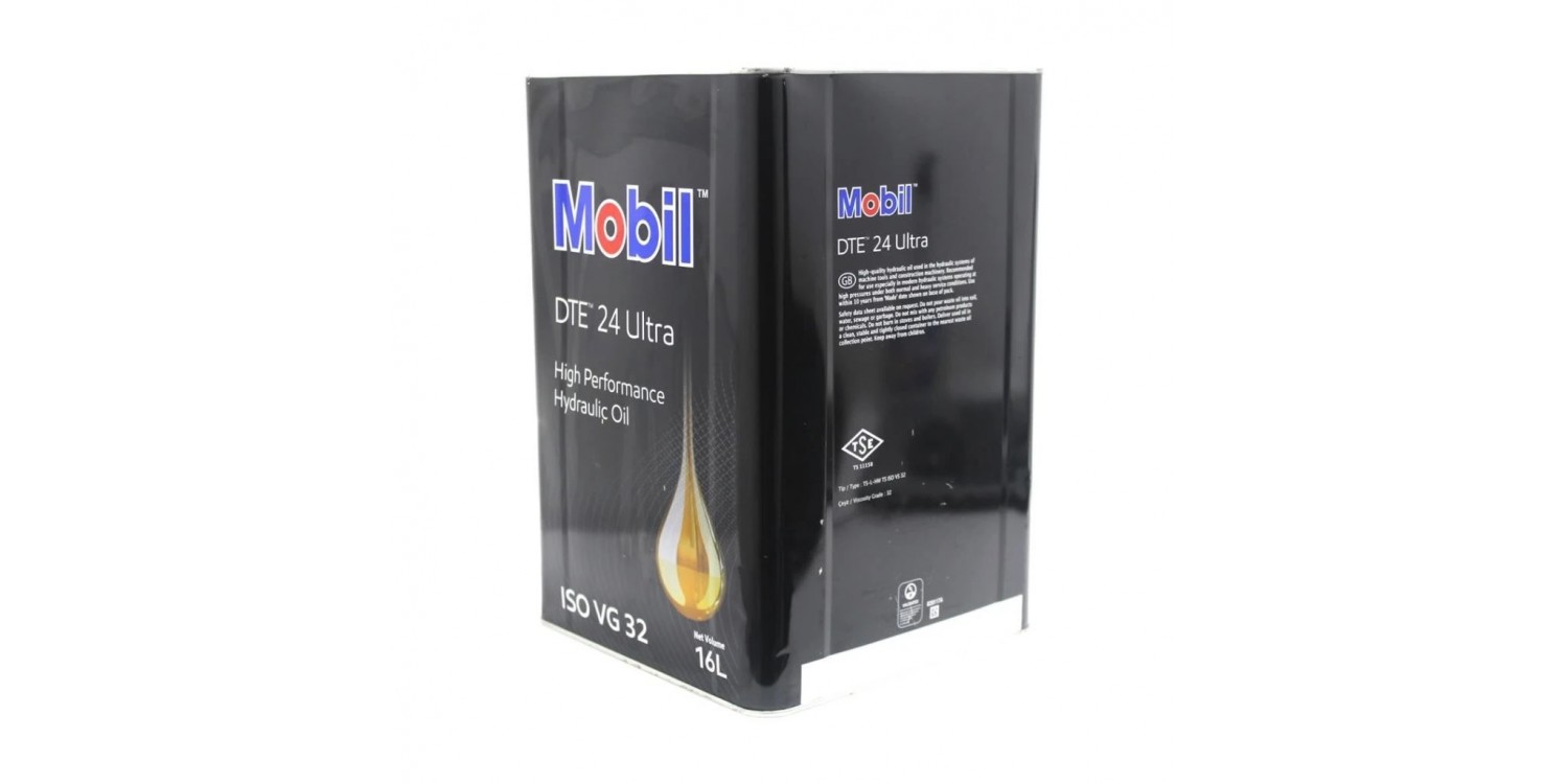 Mobil DTE™ 24 Ultra (16 LT) YÜKSEK PERFORMANSLI HİDROLİK YAĞI