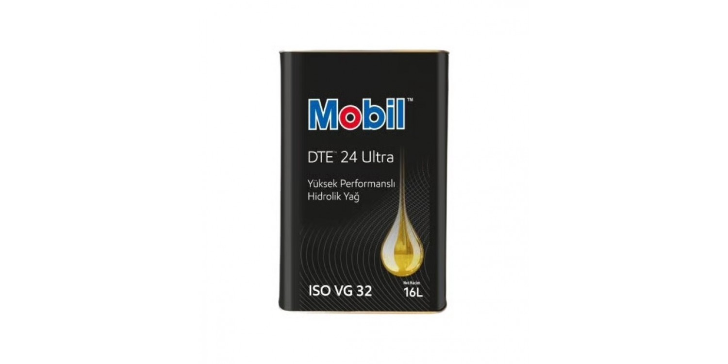 Mobil DTE™ 24 Ultra (16 LT) YÜKSEK PERFORMANSLI HİDROLİK YAĞI