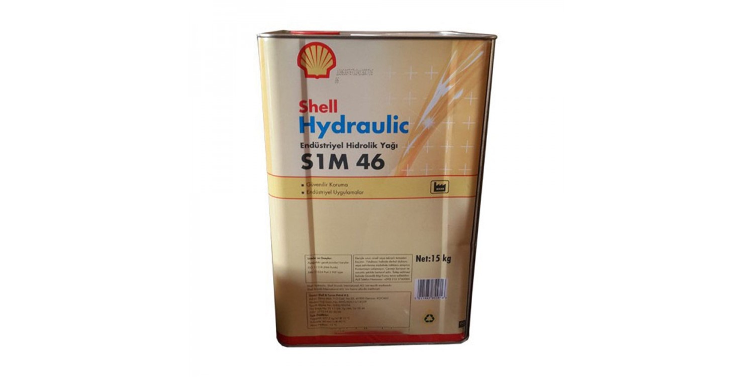 SHELL HYDRAULIC S1 M 46 (15 LT) HİDROLİK YAĞI - STK00176